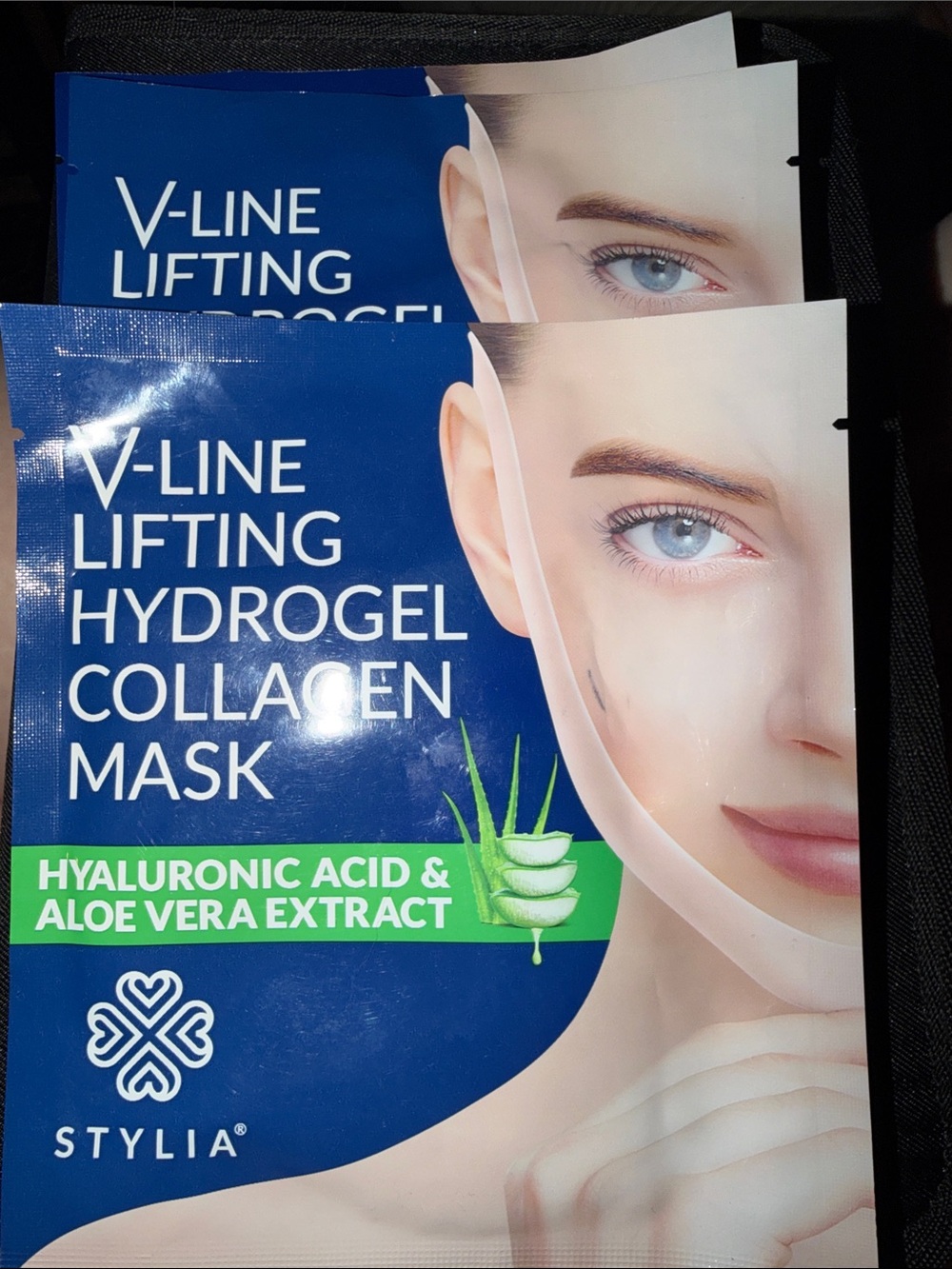 V-Line Lifting Hydrogel Collagen Mask – Blue